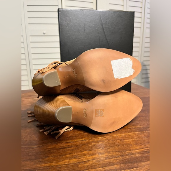 NWT Coach | Western Suede  Fringe Booties - Picture 8 of 8